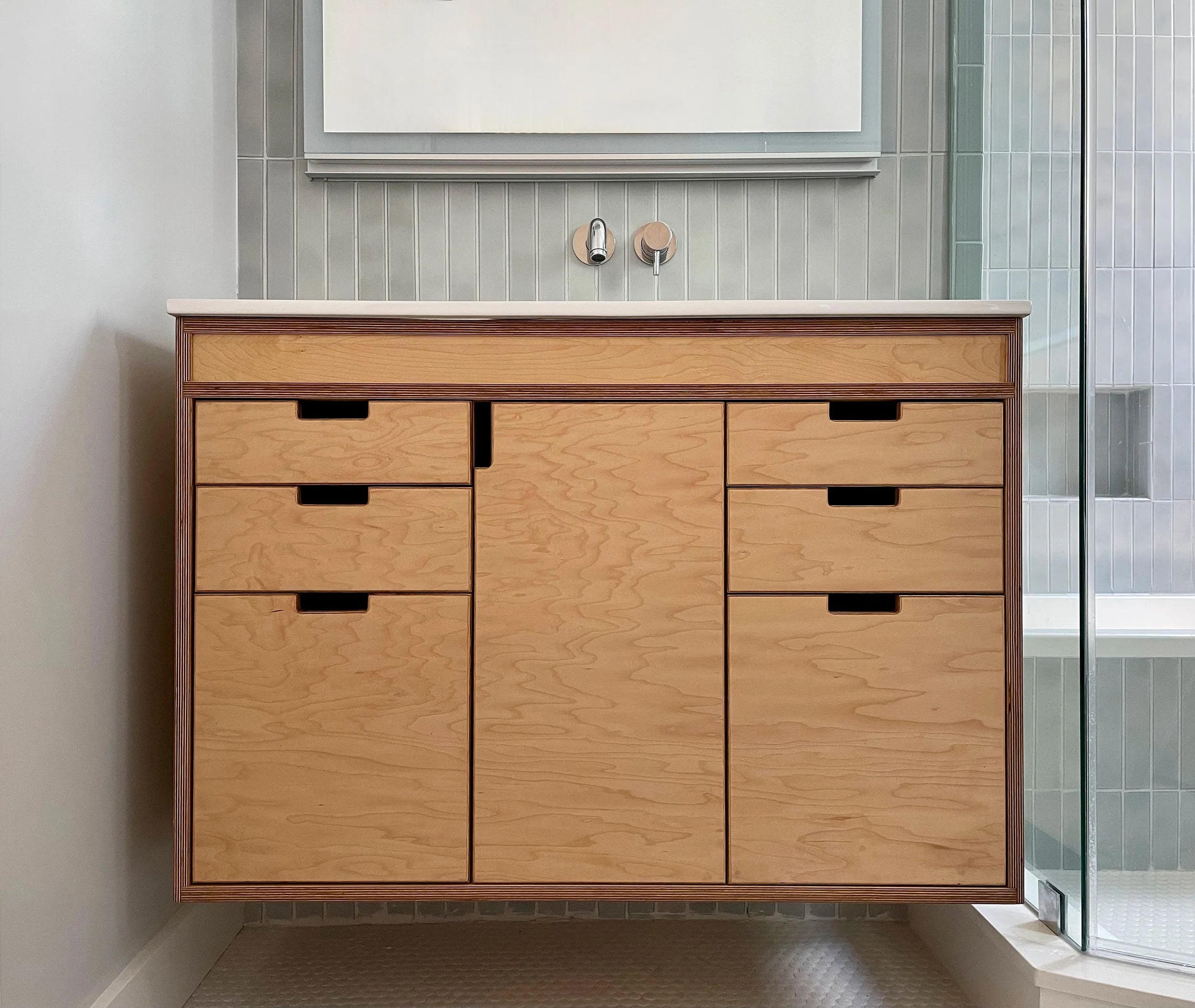 Custom Vanity Cabinet